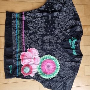 Desigual Kimono Sleeve Top